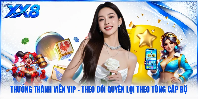 Thưởng Thành Viên VIP - Theo Dõi Quyền Lợi Theo Từng Cấp Độ Thưởng Thành Viên VIP - Theo Dõi Quyền Lợi Theo Từng Cấp Độ